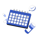 Medication schedule calendar